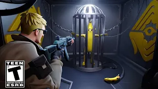 ¡Encontré a *PEELY* La BANANA perdida en Fortnite!