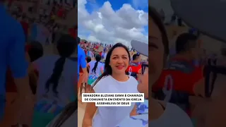 Senadora Elizianne Gama é chamada de comunista em evento da igreja Assembleia de Deus