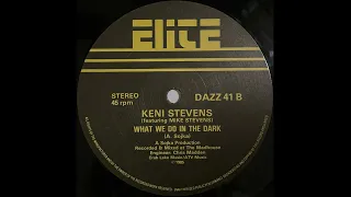 Keni Stevens - What We Do In The Dark