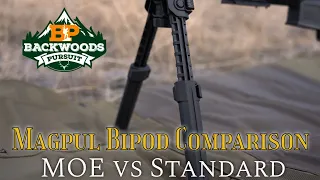 Magpul Bipod Comparison & Review - Magpul MOE vs Standard Bipod