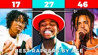 BEST RAPPERS BY AGE (12-50)