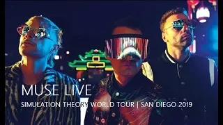 MUSE - The Dark Side | Supermassive Black Hole | Though Contagion [Live San Diego, 2019]