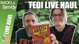 TEDI 🛒 Live HAUL | Arschkekse auspacken 😂