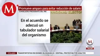 Presidente del INE buscaba evitar reducción de su salario