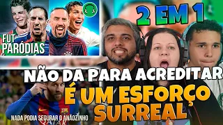 2 EM 1 AS MAIORES SUPERAÇÕES DO FUTEBOL Pt.1 & Pt. 2 | MULT REACT EM FAMÍLIA