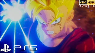 Dragon Ball Z: Kakarot PS5 - Future Gohan vs Android 17 and 18 Boss Fight (4K 60FPS HDR)