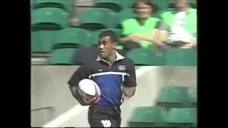 Waisale Serevi hat trick vs Wasps 1997