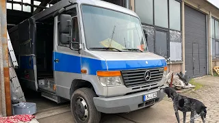 Mercedes Vario 815D rust repair