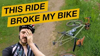 The North London Dirt ride broke my bike... and nearly broke me!