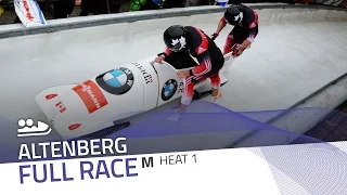 Altenberg | BMW IBSF World Cup 2015/2016 - 2-Man Bobsleigh Heat 1 | IBSF Official