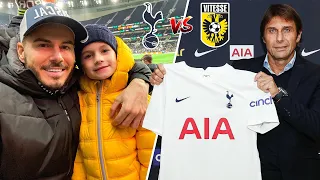 ANTONIO CONTE"S FIRST GAME AS SPURS MANAGER VLOG 🇮🇹 5 GOALS & 3 RED CARDS!! 👀🔥