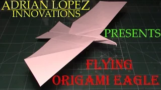 How to Make a Flying Eagle Paper Airplane, BEST paper planes in the world