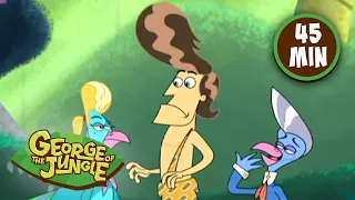 Glamorous George | George of the Jungle | Compilation | Cartoons For Kids