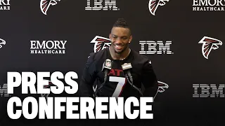 Bijan Robinson, Kyle Pitts, & others speak to media during Week 3 of OTAs | Press Conference