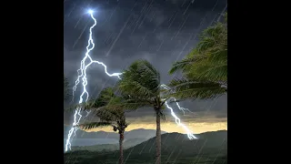 Thunder Storm Rain Sound For Sleeping Zzzz