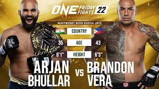 Arjan Bhullar 🇮🇳 vs. Brandon Vera 🇵🇭 Full Fight Replay