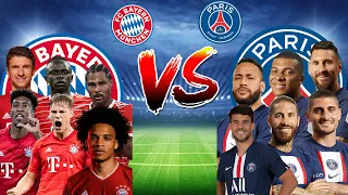 🔥ULTIMATE COMPARISON🔥Bayern Munich VS PSG (Muller, Sane, Coman, Neymar, Ramos, Messi)