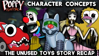 What Needs To Be In Poppy Playtime | The Unused Toys Full Story | Character Concepts