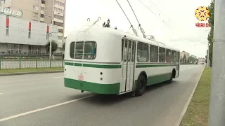 Ретро-троллейбус можно встретить на улицах города