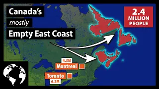 No Major Cities: Why So Few Canadians Live In On The East Coast