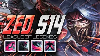 ZED MONTAGE - ZED S14 | Ez LoL Plays #806