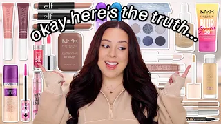 I tried ALL the new VIRAL drugstore makeup (spoiler: it’s not all good)