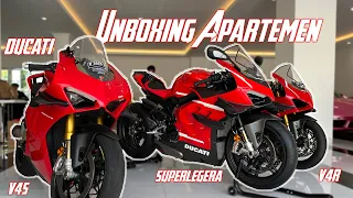 UNBOXING, CEK SOUND, COMPARE - 3 DUCATI SUPERLEGGERA V4S V4R