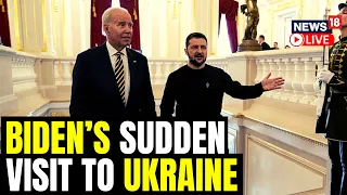 Joe Biden Vows 'Unflagging Commitment' To Ukraine On His Kyiv Visit | US President In Ukraine Live