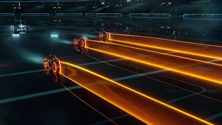 Daft Punk - Fall (DJ DLG Lazor Remix Music Video)(from the movie TRON: Legacy)[Full 1080 HD]