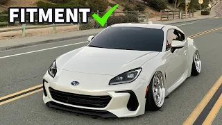 Bagged 2022 Subaru BRZ Gets More Upgrades!