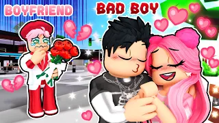 She Cheated On Her Boyfriend With The Bad Boy.. Roblox Brookehaven RP