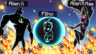 Minecraft: Who's Your Family? O FILHO DO ALIEN X GANHOU PODERES ‹‹ P3DRU ››