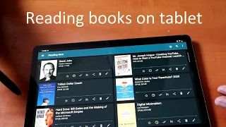 Is samsung tablet good for reading books? (The Answer is YES!)