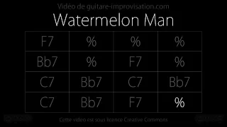 Watermelon Man : Backing track (16 bar Blues in F)