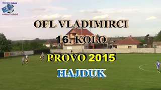 PROVO 2015-HAJDUK=3:1(1:1) 1-5-2022