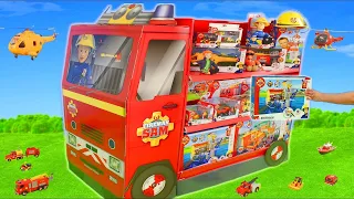 Cardboard Fire Truck from Fireman Sam