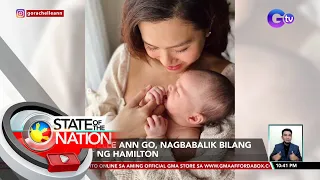 Rachelle Ann Go, nagbabalik bilang cast ng Hamilton | SONA