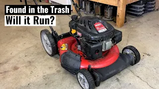 Free Mower in the Trash - Serious Problem or Easy Fix?