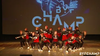 BYF CHAMP 2018 ●  1st Place ●  kids ● Neo cubs