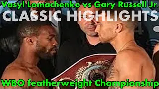 Vasyl  Lomachenko vs. Gary Russell Russel jr WBO Featherweight Championship June 21 2014  HIGHLIGHTS