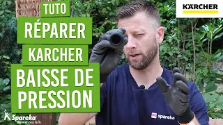 Comment réparer un Karcher K2 et K5 qui a une baisse de pression : tuto diagnostic et réparation