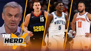 T-Wolves cook and eliminate the Nuggets in 7, why the Knicks cannot run it back | NBA | THE HERD