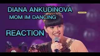 DIANA ANKUDINOVA MOM IM DANCING REACTION Диана Анкудинова #singing #reaction