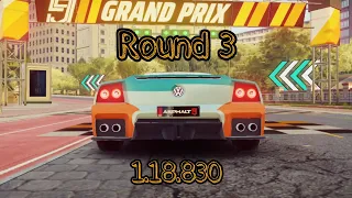Grand Prix Round 3 - Crosstown Rivals - Volkswagen W12 Coupé 3⭐ - 1.18.830 - Asphalt 9