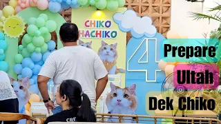 Prepare Ultah Ke.4 Dek Chiko. funny video try not to laugh, funny animals cat lover pet kucing