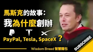 狂人馬斯克的故事：我為什麼創辦 PayPal, 特斯拉, SpaceX？ - 伊隆·馬斯克 Elon Musk（中英字幕）