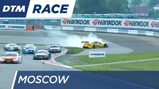 Glock spins out - DTM Moscow 2016