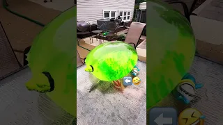 Alligator Explosion Goo Jit Zu😯 #shorts #goojitzu #fun #fyp #cool #waterballon