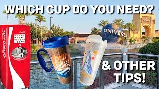 The BEST Ways to Save Money at Universal Orlando: Refillable Park and Resort Freestyle Cups