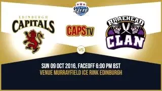 Edinburgh Capitals v Braehead Clan 9/10/16